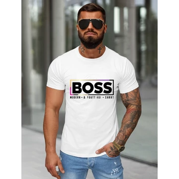 BOSS YOTH fehér póló 